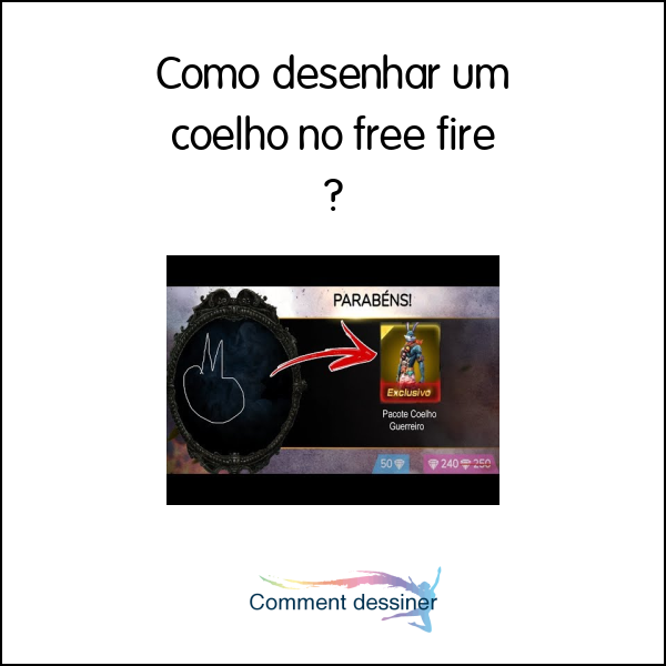 Como desenhar um coelho no free fire